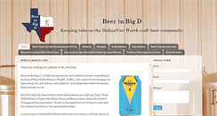 Desktop Screenshot of beerinbigd.com